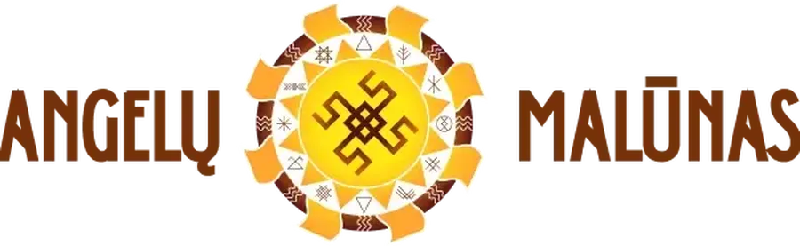 Angelų malūnas logotipas