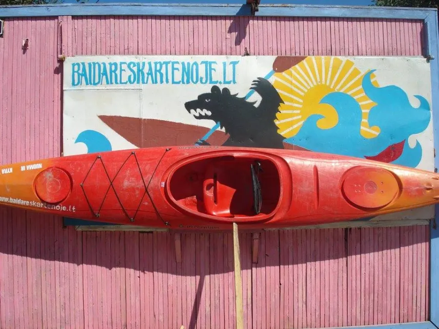 Baidarės Kartenoje logotipas