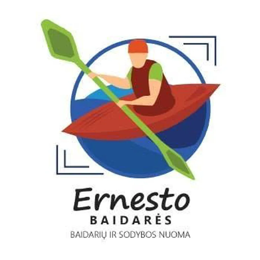 Ernesto baidarės logotipas