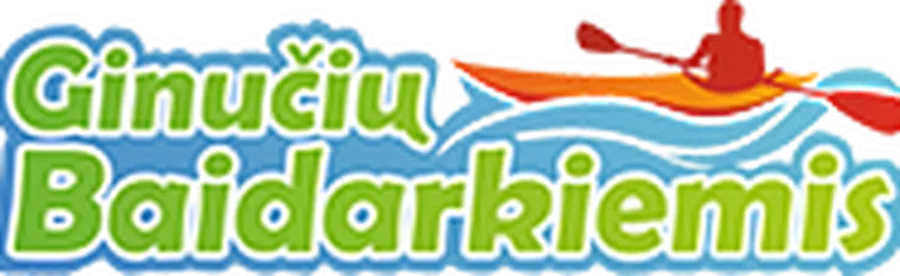 Ginučių baidarkiemis logotipas