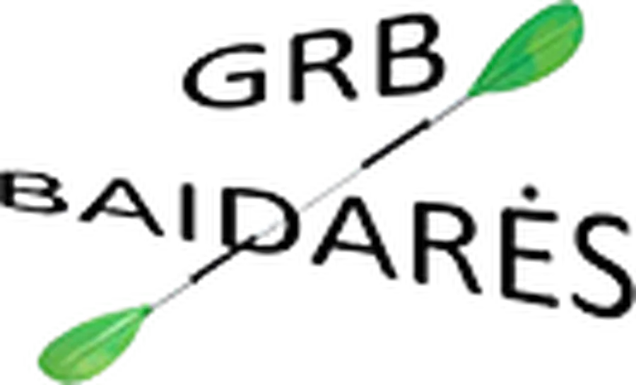 GRB baidarės logotipas