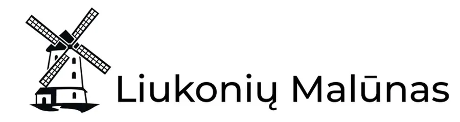 Liukonių malūnas logotipas