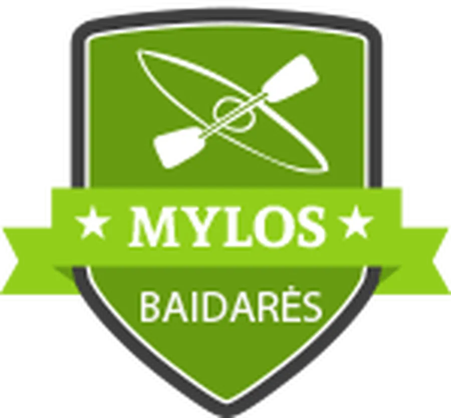 Mylosbaidarės logotipas