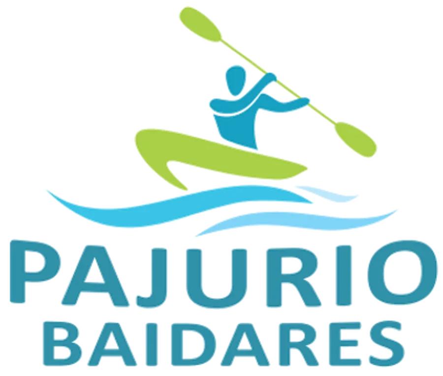 Pajūrio baidarės logotipas