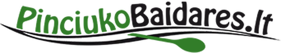 Pinčiuko baidarės logotipas
