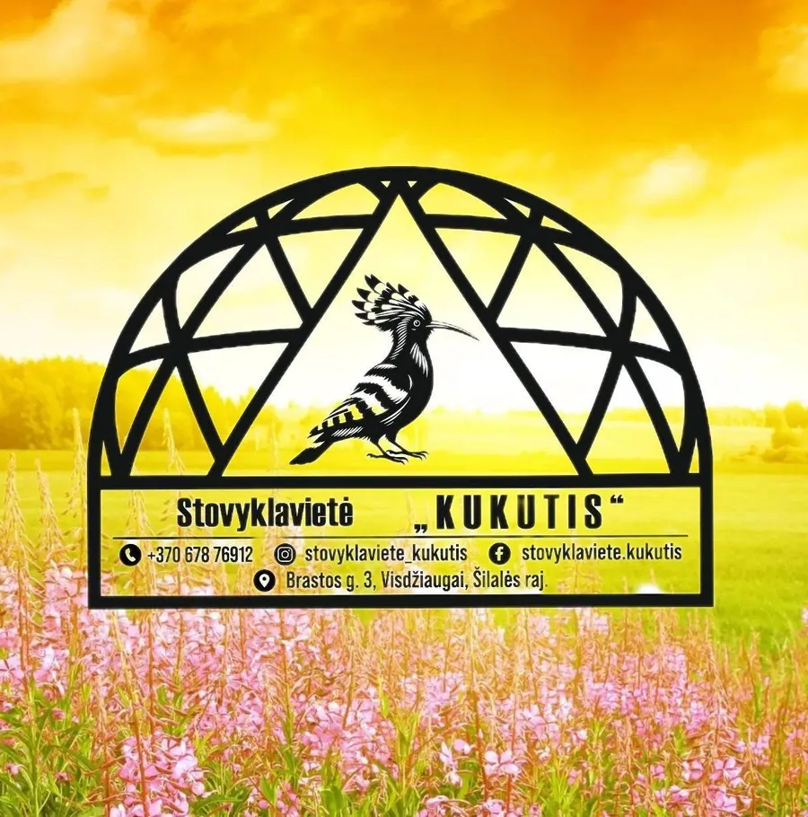 Stovyklavietė „Kukutis“ logotipas