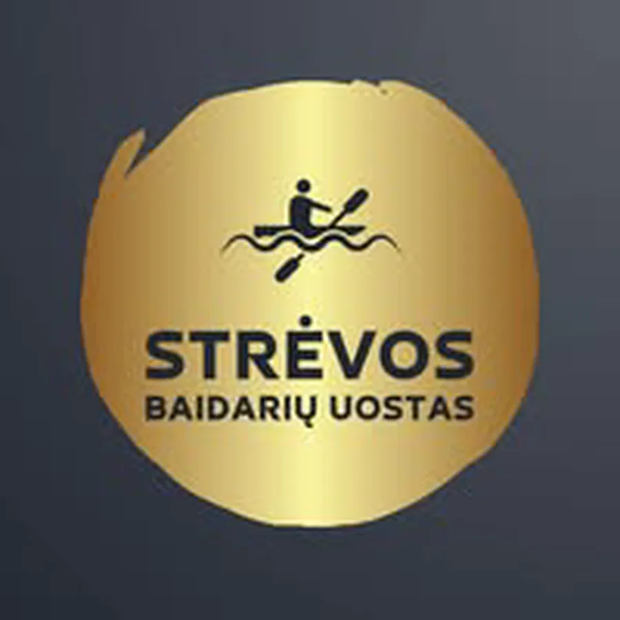 Strėvos baidarių uostas logotipas