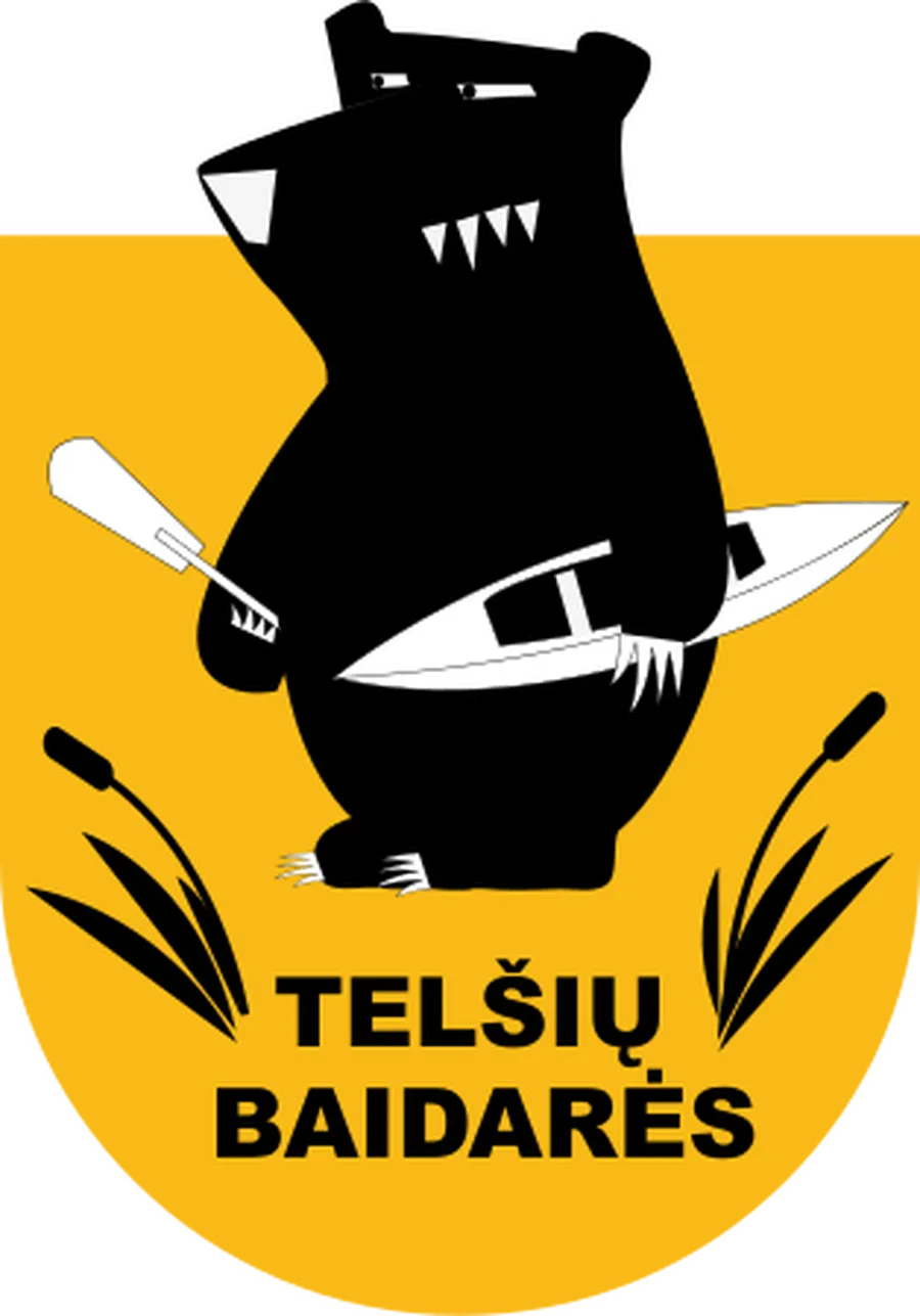Telšių baidarės logotipas