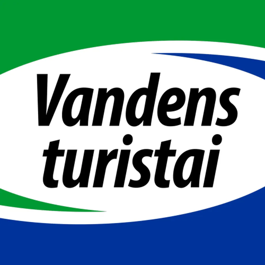Vandens turistai logotipas