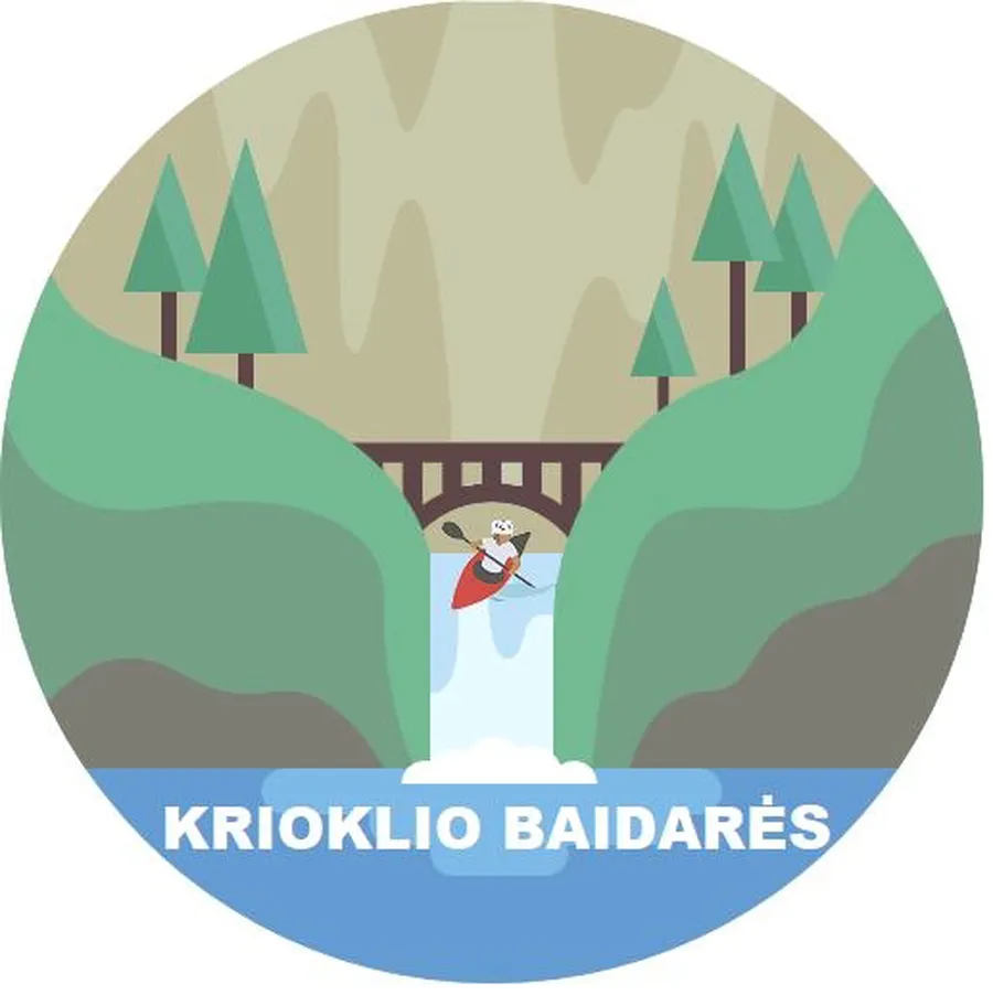 krioklio-baidaresnuomotojo logotipas