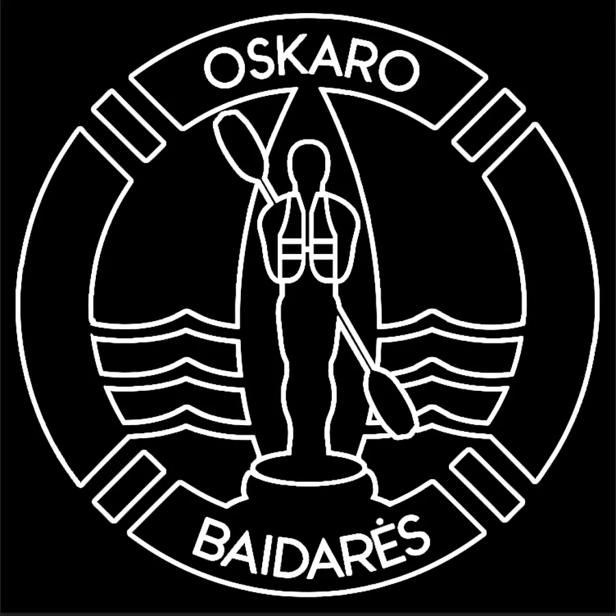 Oskaro baidarės logotipas