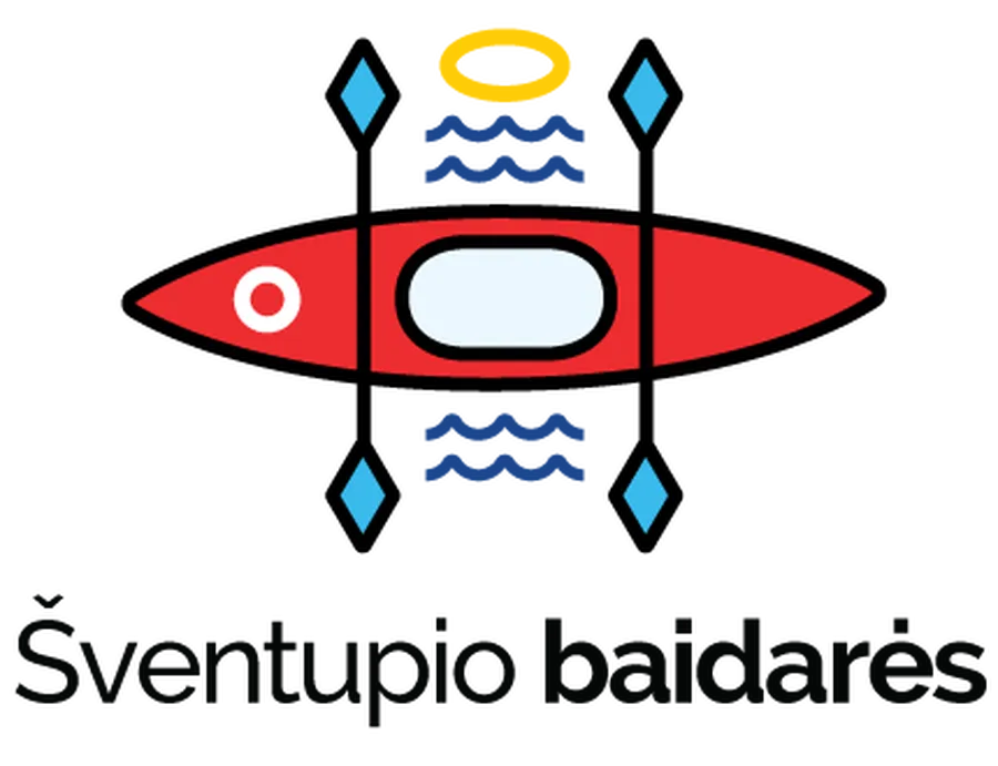 Šventupio baidarės logotipas
